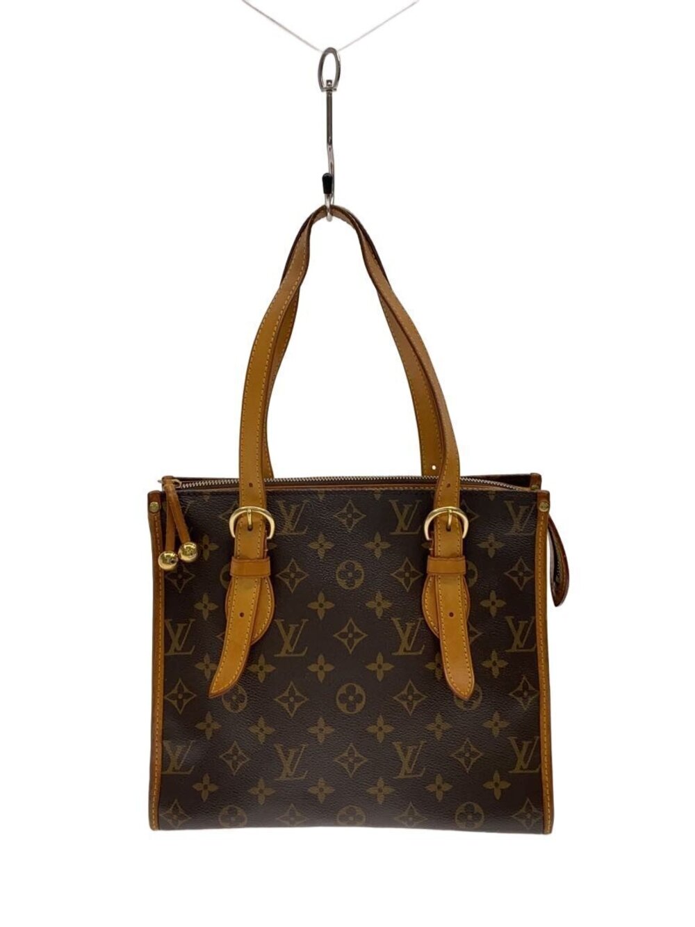 LOUIS VUITTON Popincourt O Monogram Canvas Brown